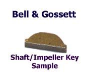 Bell & Gossett P04945 Impeller Key for Series 90 and 1535 Pumps