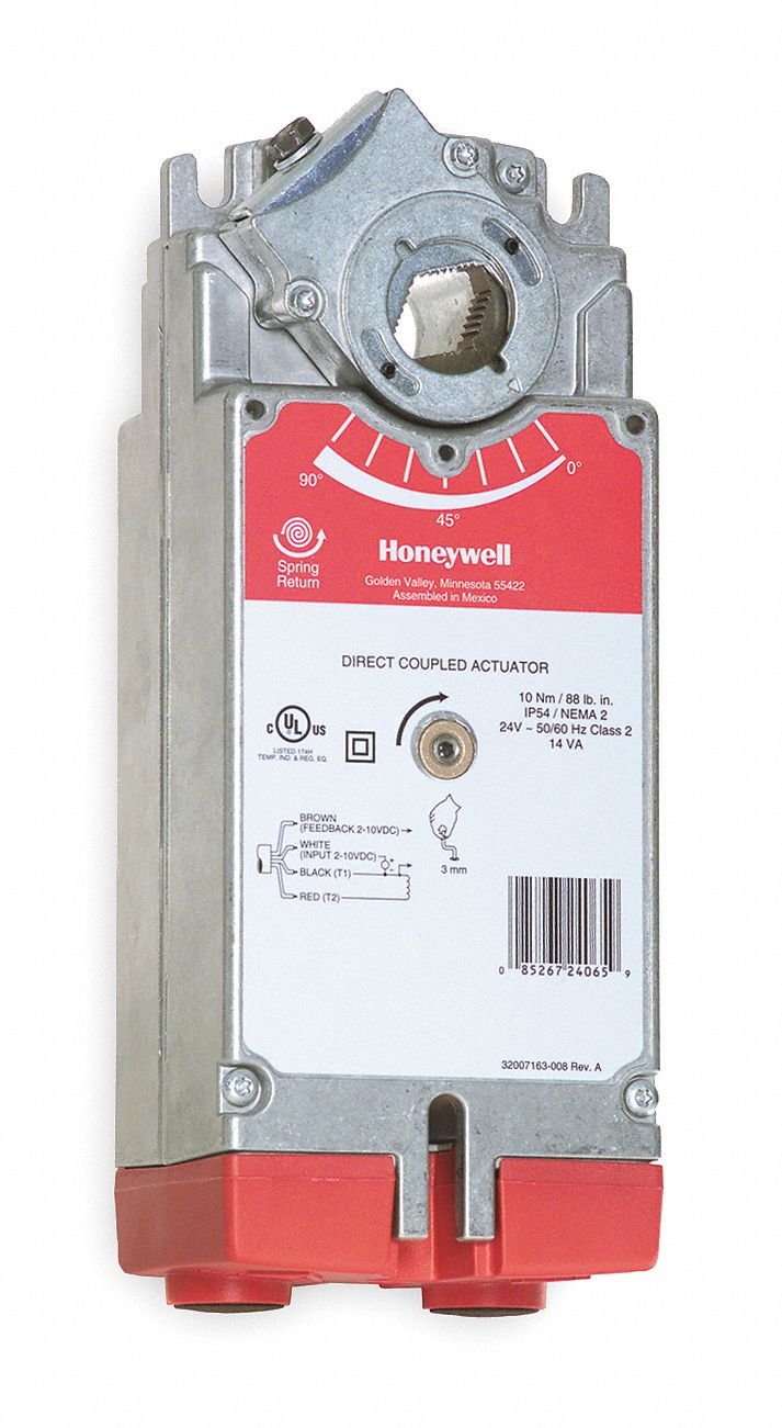 Honeywell MS7520A2007 Electric Actuator 24V Spring Return HVAC Control