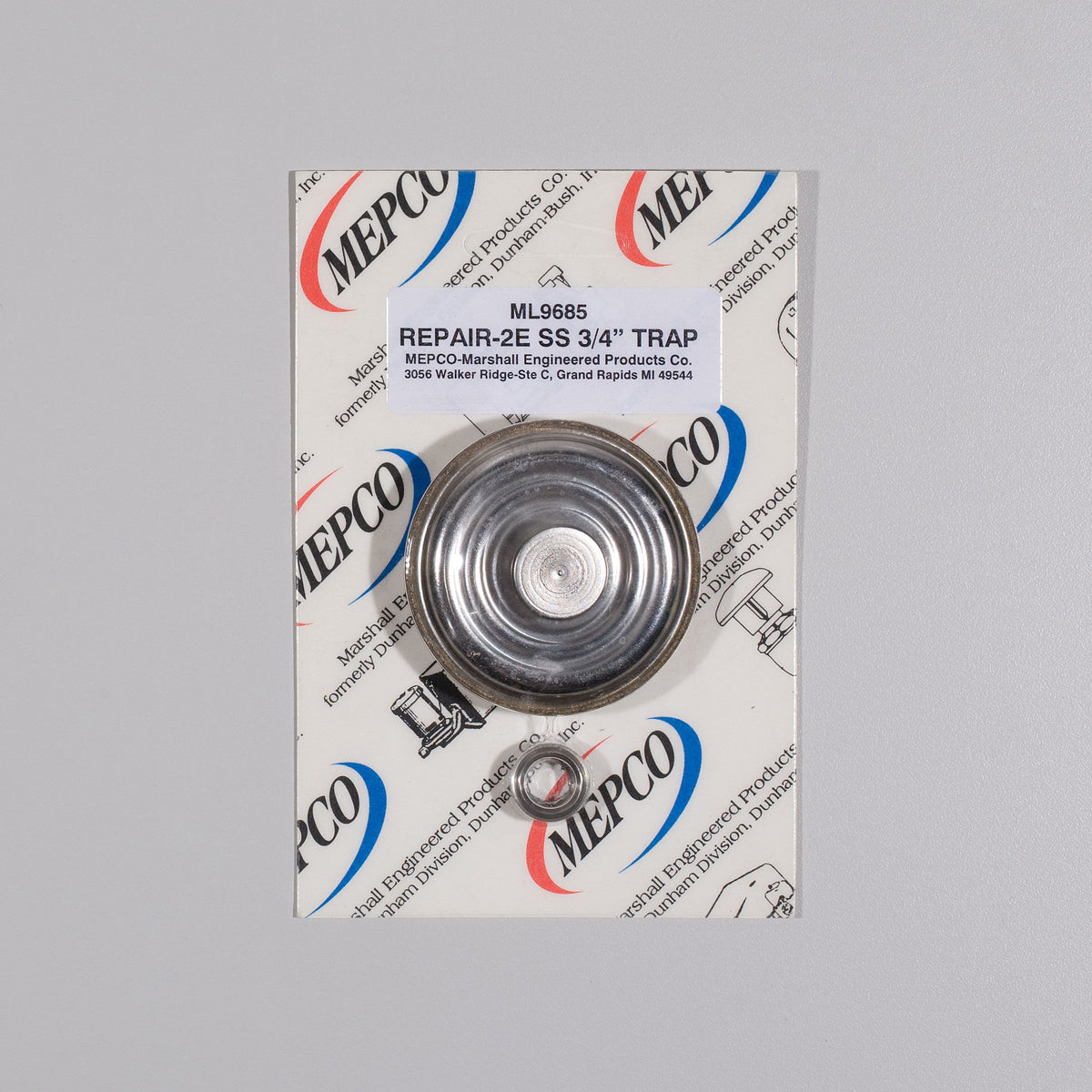 Mepco ML9685 Thermostatic Disc & Stainless Steel Seat for 2ESS Series