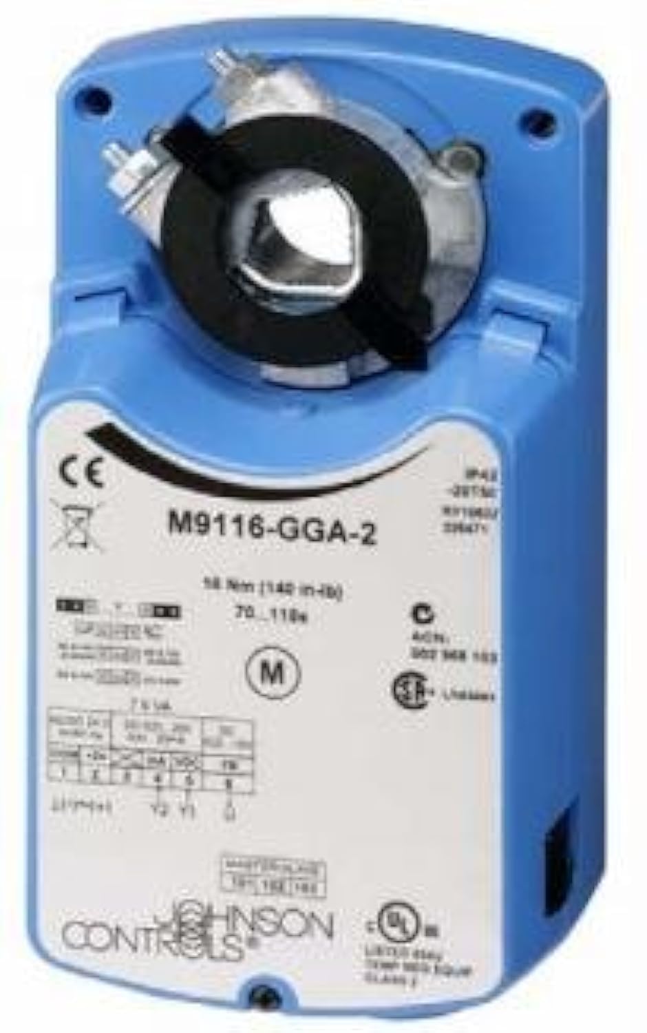 Johnson Controls M9116-AGC-2 Electric Non-Spring Return Actuator On/Off Floating Control