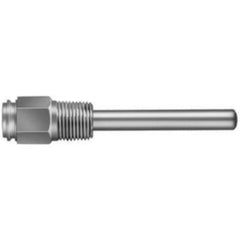 Honeywell 123872A Well Assembly for Aquastat Sensors 1/2 Inch NPT 3/8 Inch x 3 Inches Shank