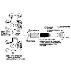 Bell & Gossett A07035 - Baffle for Suction Diffusers