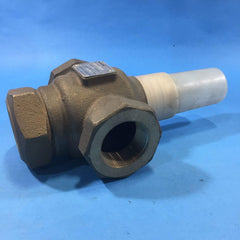 SIEMENS 599-03204 Valve 3-Way Mixing 1 1/4 Inch 16 Cv Brass Trim FxF Connection 3/4 Inch Stroke