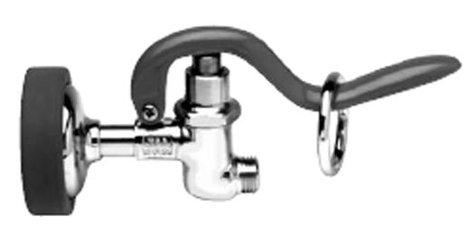 T&S BRASS B107 Complete Spray Rinse Valve Hold-Down Ring Less Hose