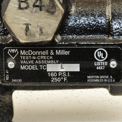 McDonnell & Miller 195000 Test-N-Check Blow Down Valve