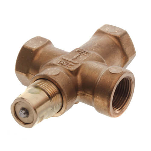 SIEMENS 599-01138 3/4 Inch 3-Way Mixing Valve 6.3 CV Bronze