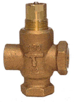 SIEMENS 599-01138 3/4 Inch 3-Way Mixing Valve 6.3 CV Bronze