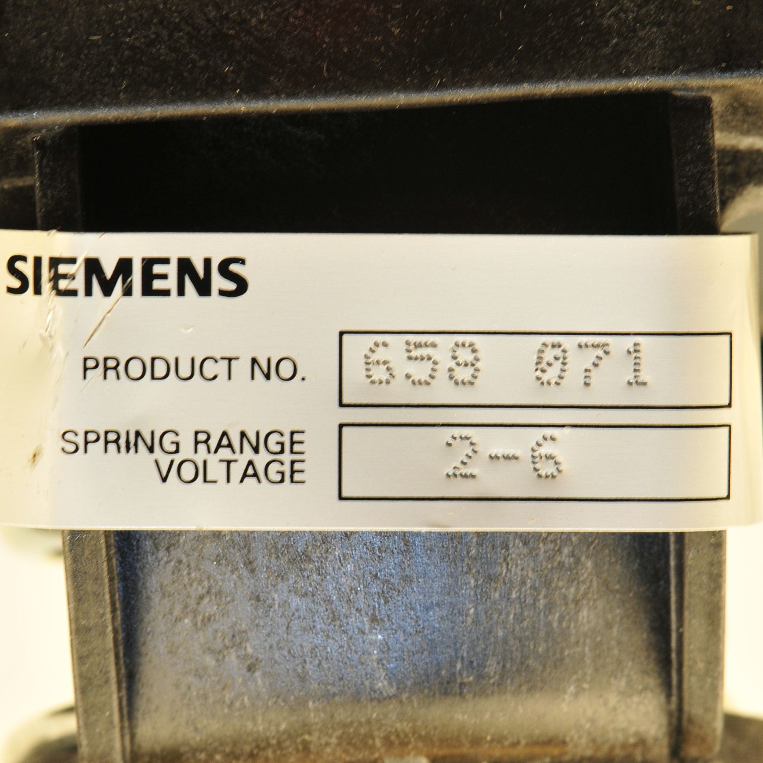 Siemens 658-071 VP658 Replacement Actuator Assembly for Industrial Applications