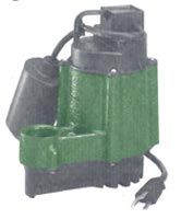 Zoeller 48-0005 Iron Sump Pump 1/4 HP with 1-1/2 Inch Discharge Zoeller WM48 Replacement