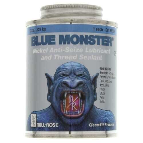 Blue Monster 76020 Nickel Anti-Seize Lubricant & Thread Sealant 8 oz