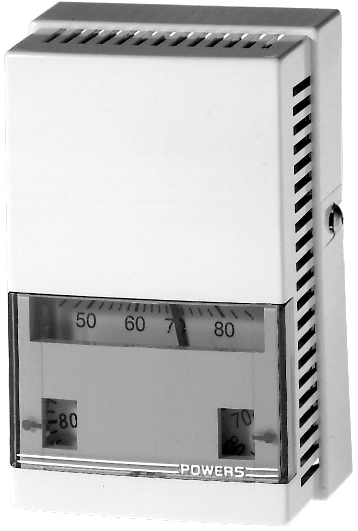 SIEMENS 193-217 Thermostat Pneumatic Dual Setpoint Heat Rev Act Cool Direct Act 2-pipe