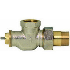 Honeywell V2040ASL15 Horizontal Angle Pattern Radiator Valve 1/2 Inch NPT 150 psi Hot Water 15 psi Steam