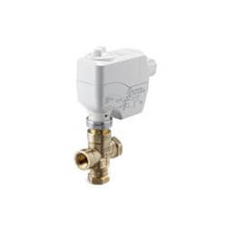 SIEMENS 259-02067 Valve Assembly Three-Way Mixing Brass Trim Electronic Actuator Fail-in-Place