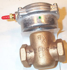 SIEMENS 257-02041 Valve and Actuator Pneumatic Brass 1/2 Inch