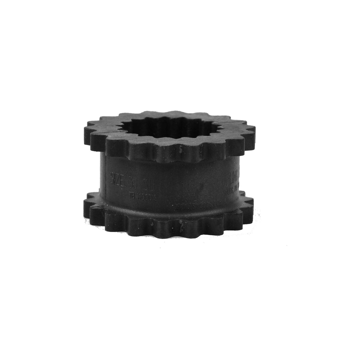 TB Woods 3J Sure-Flex Sleeve Coupling - Size 3, 1-1/4 Inch Bore, 1-15/16 Inch OD