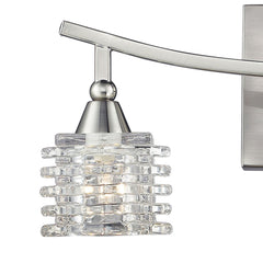 ELK Group International 17131/3 Matrix 3-Light Vanity Lamp Satin Nickel