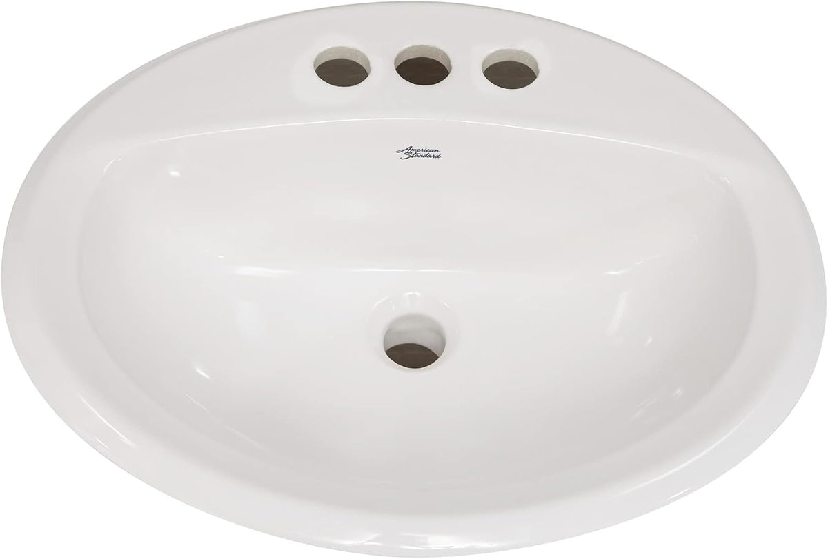 American Standard 0476028.020 Aqualyn Countertop Sink White