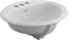 American Standard 0476028.020 Aqualyn Countertop Sink White