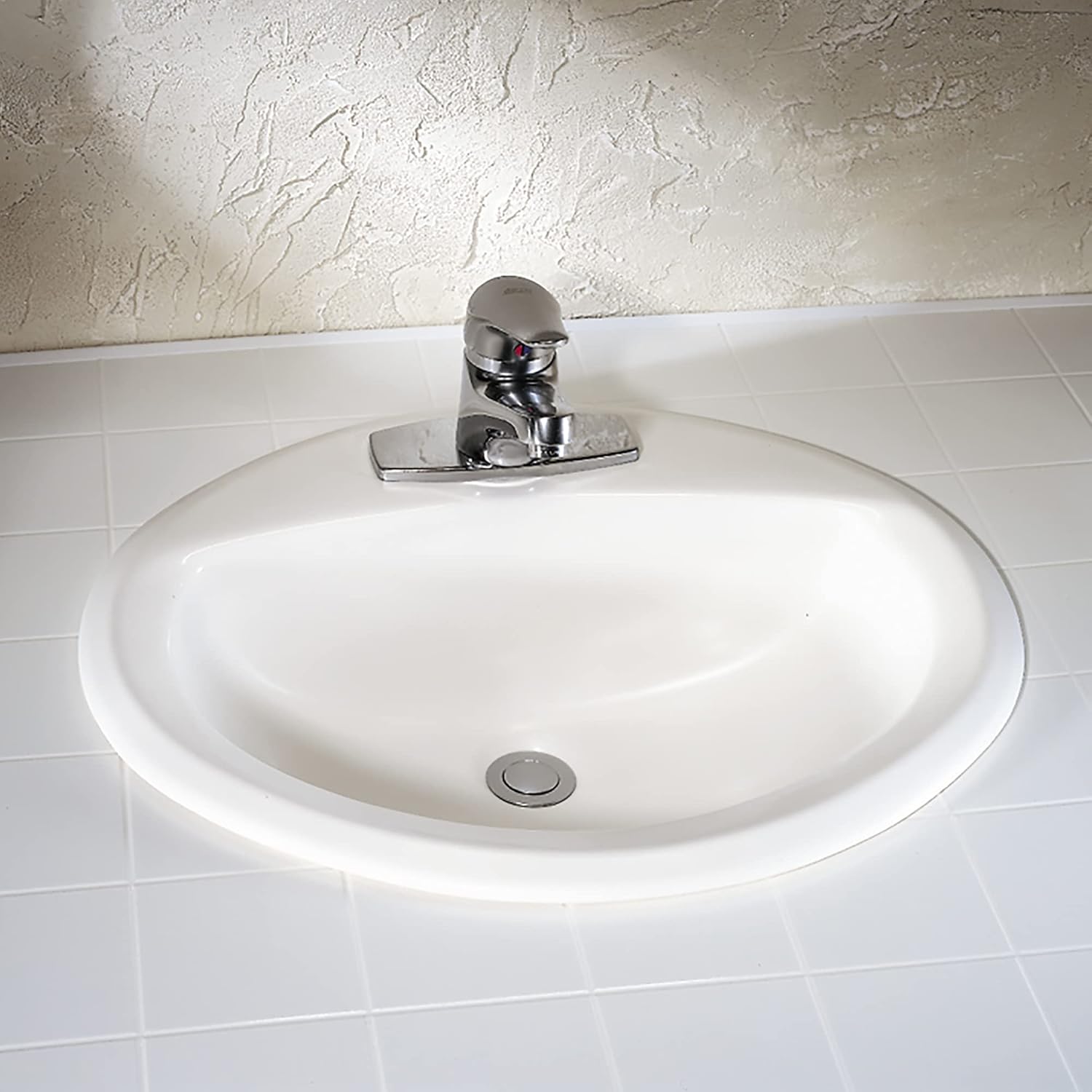 American Standard 0476028.020 Aqualyn Countertop Sink White