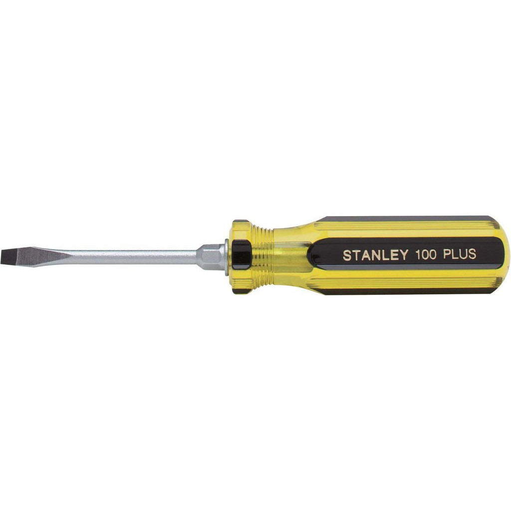 STANLEY Stanley 66-163-A Slotted Screwdriver 3/16 in Acetate Handle