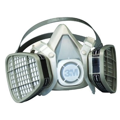 3M 7000126024 Half Facepiece Disposable Respirator Assembly 5101 Organic Vapor Small