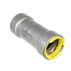 Apollo Valves PWR7481397 PowerPress Zinc Nickel Carbon Steel Gas Coupling No Stop 1-1/2 inches Press SCH 10 to 40