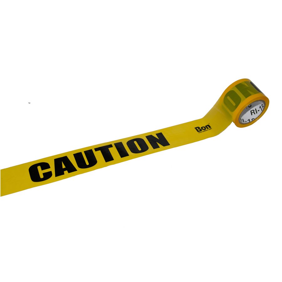 BON TOOL Bon 84-245 Caution Tape Yellow 1000 Feet x 3