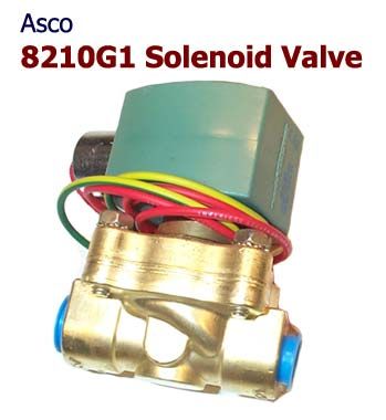 Asco 8210G1-240V Brass Solenoid Valve 240V