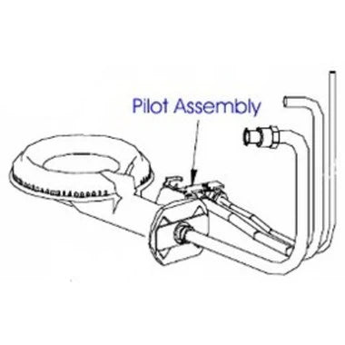 Bradford White 233-45515-00 Pilot Assembly Natural Gas