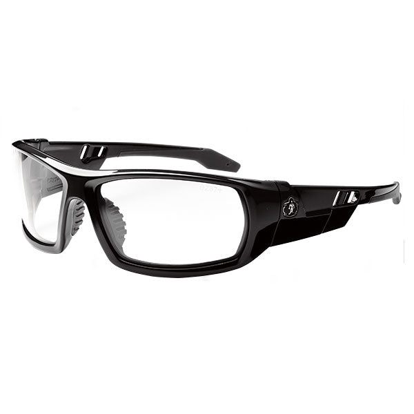 Ergodyne 50003 Skullerz Odin Eyewear Black Frame Clear Anti-Fog Lens