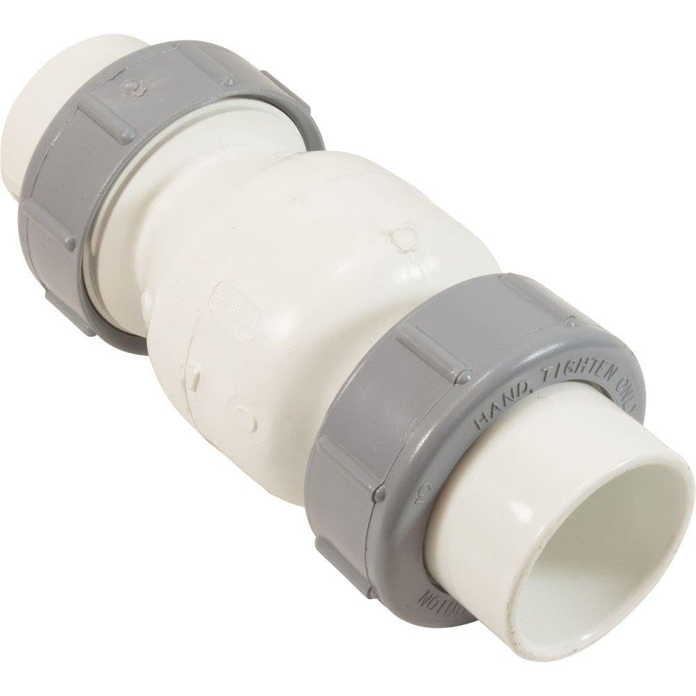 Flo Control 1700-15 True Union Spring Check Valve 1-1/2 PVC