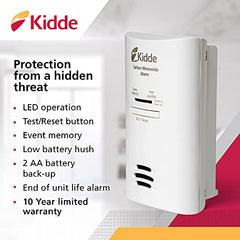 Kidde KN-COB-DP2 Carbon Monoxide Alarm 120V AC with Electrochemical Sensor