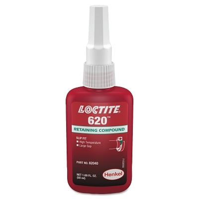 Loctite 135514 620 Retaining Compound High Temperature 50 mL Bottle Green 3800 psi