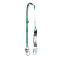 MSA 10191755 V-Series Standard Shock Absorbing Lanyard 6 feet Single-Leg Adjustable Length