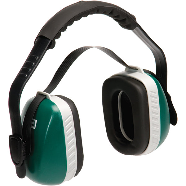 MSA 10061273 Economuff Earmuff Multi-Position 23 NRR Under Chin Behind Head 24 NRR Over The Head