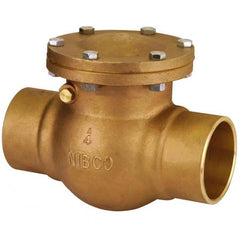 NIBCO NJ7J00F S-433-B 3 in. Bronze Solder Check Valve