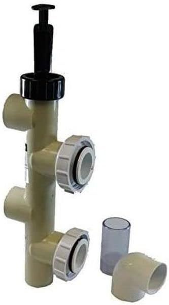 Pentair 263064 PVC Push Pull Slide Valve Almond 7 1/2 Inch Centerline