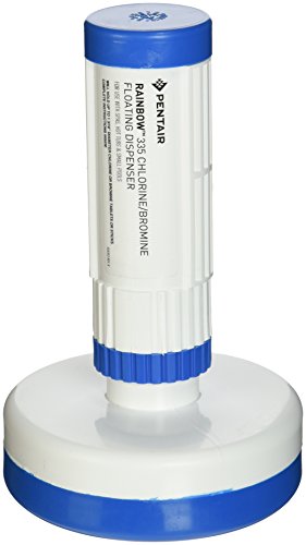 Pentair R171074 335 Chlorine/Bromine Floating Dispenser for Spas and Small Pools | R171074