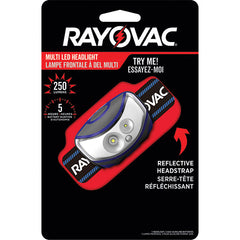 Rayovac SPPHL3AAA-BXA LED Headlamp Battery Powered Water Resistant