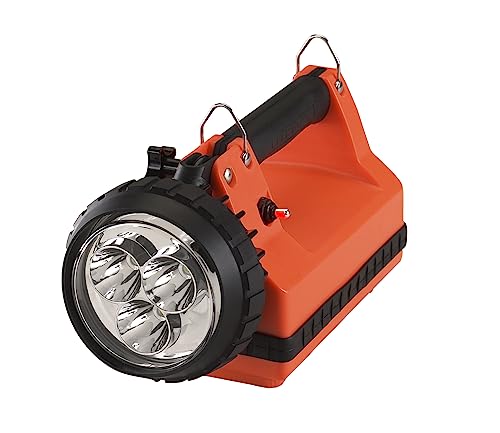 Streamlight 45865 E-Spot Firebox Lantern Vehicle Mount System with DC Charge Cord and Mounting Rack Orange 540 Lumens