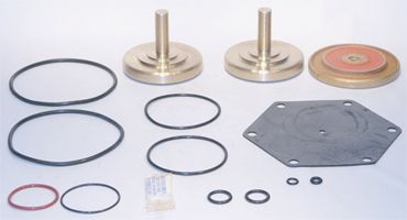 Watts 0794070 Diaphragm Disc Assembly Lubricant and O-ring Rubber Valve Repair Kit 1-1/4 - 2 in