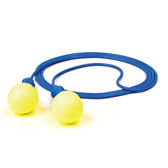 3M 7000052723 E-A-R Push-Ins Foam Earplug Polyurethane Blue/Yellow Corded