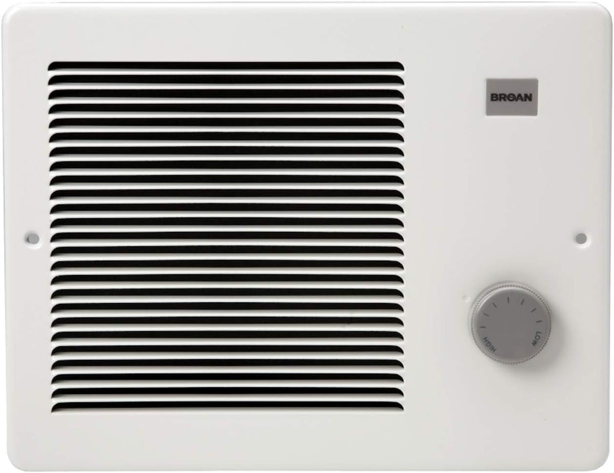 Broan-NuTone 174 Wall Heater 750/1500W 120/240V White Grille