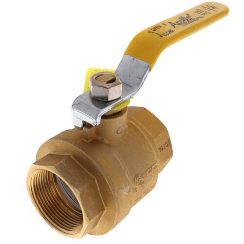 Apollo Valves 94A10701 Series 1-1/2 in Forged Brass Full Port NPT 600 Ball Valve