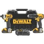 DeWalt DCK280C2 Max Cordless 20V 2 Tool Kit