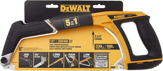 DEWALT DWHT20547L Hack Saw 5-in-1 12 Inches