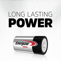 Energizer E95BP-4 Max Alkaline Batteries, Pack