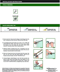 Fluidmaster 683 Trip Lever White