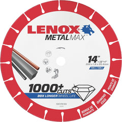 Lenox 1972929 Cutting Wheel Diamond Edge 14 Inch