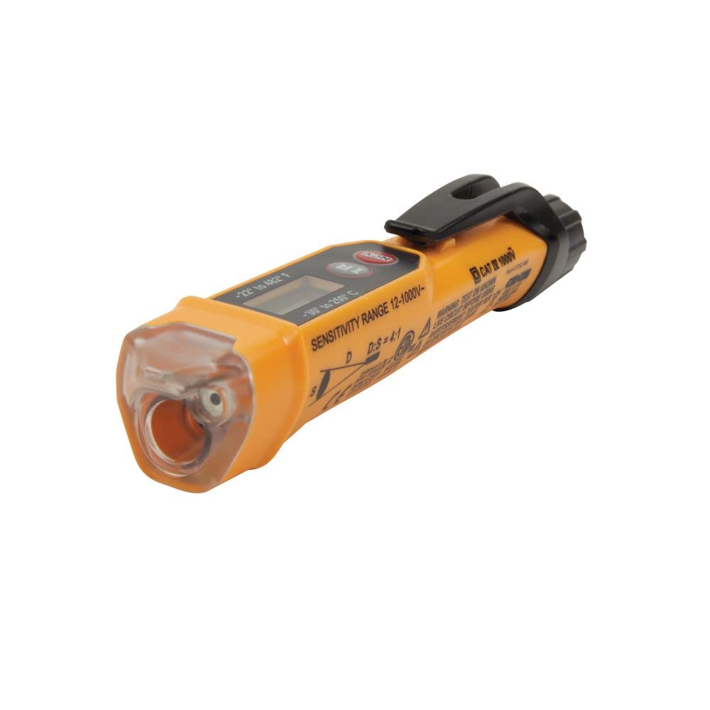 Klein Tools NCVT-4IR Non-Contact Voltage Tester Pen with Infrared Thermometer